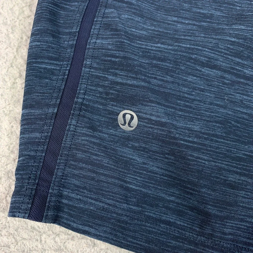 Lululemon Pace Breaker Shorts Mens Medium M Navy Athletic Running Liner 7 Inseam